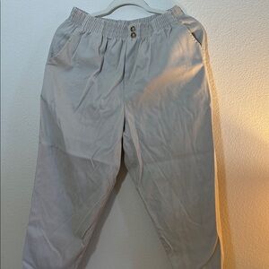 Vintage Gray Elastic Waist Pants 12 Alfani 12P